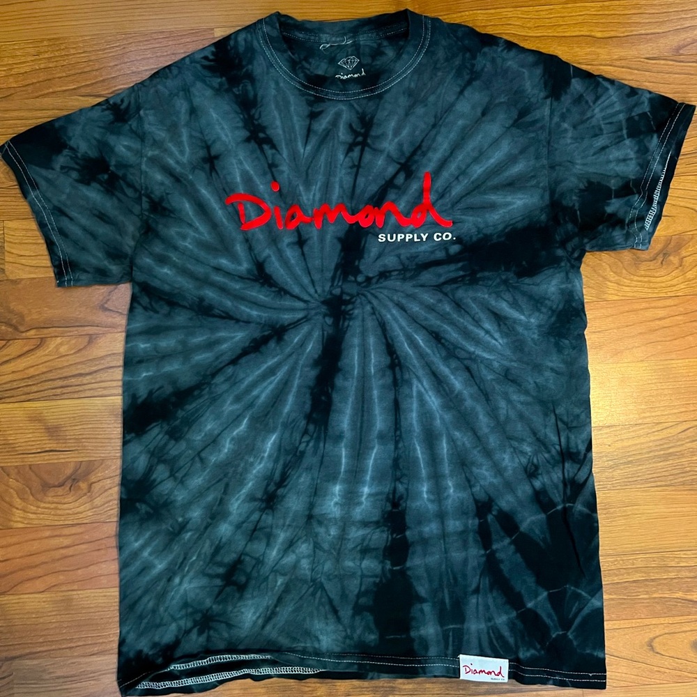 Tie die Diamond supply co. tee shirt